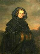 C. Grunewald Portrait of Bertha Wehnert-Beckmann German photographer oil painting on canvas